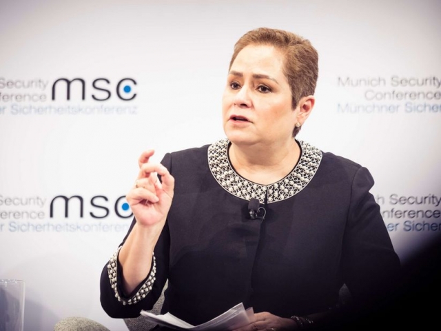 Выступление Патрисии Эспиносы Кантельяно на Мюнхенской конференции по безопасности. 15 февраля 2020 года